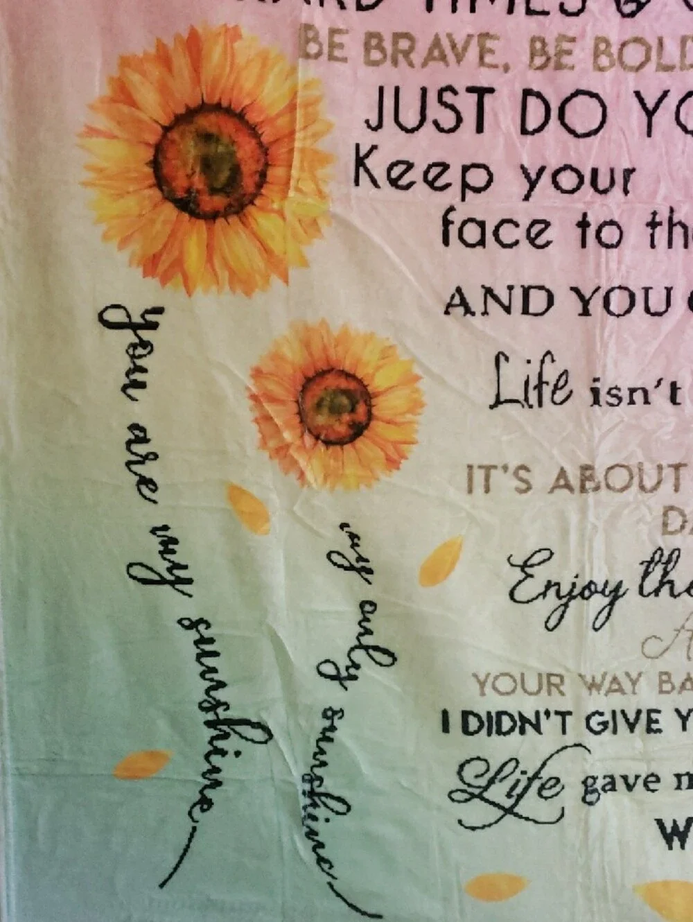 Sunflower Blanket 